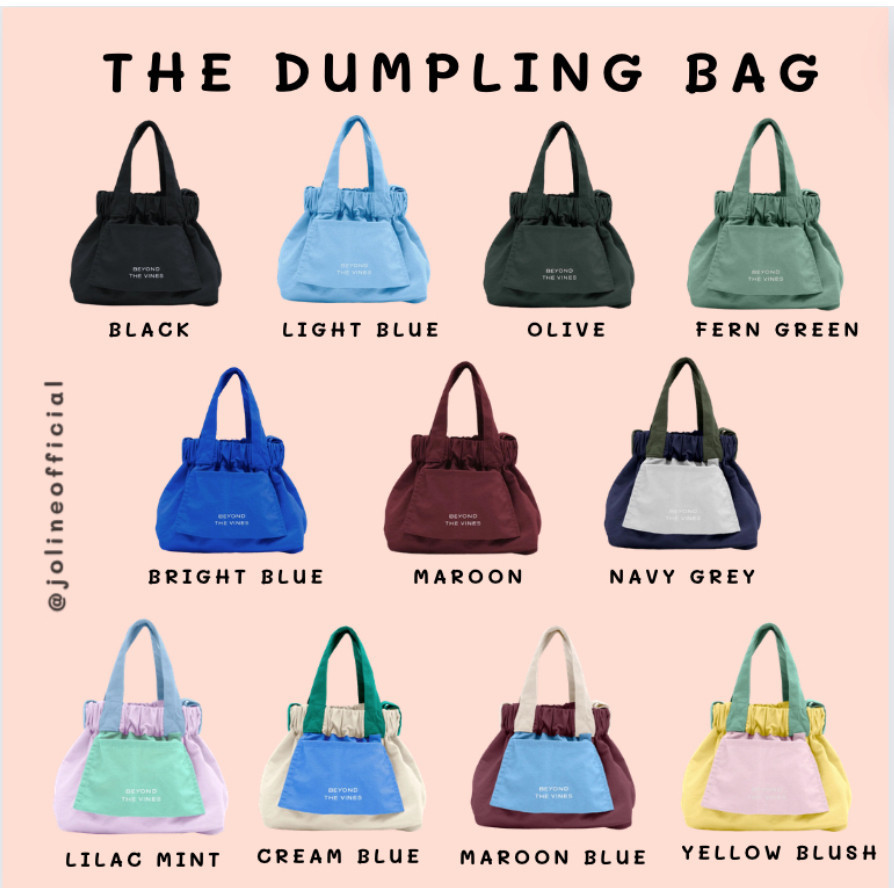 RAFATA TAS SELEMPANG MINI BETEVE / DUMPLING BAG MICRO & MEDIUM SIZE / TAS VIRAL DUMPLING BAG / TAS L
