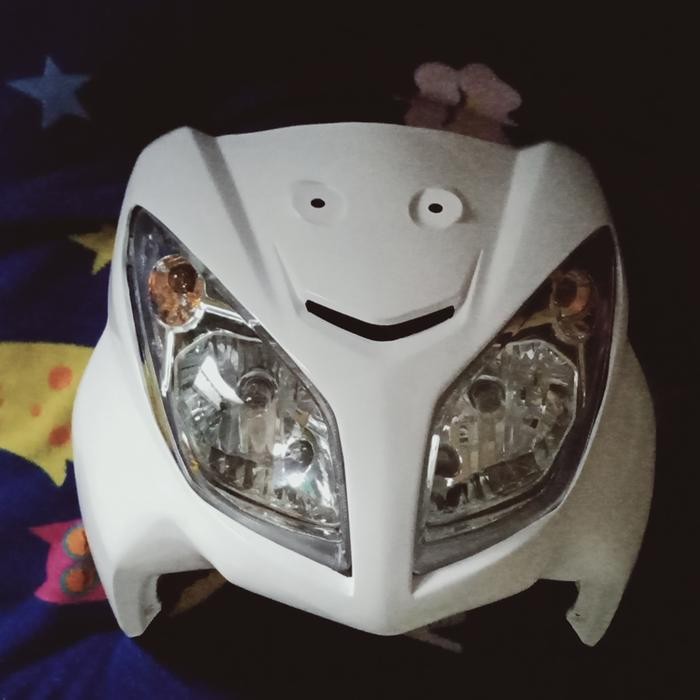 Tameng depan beat pop mata 2 ref nouvo Z