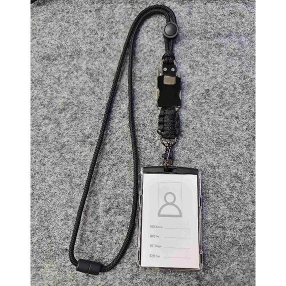 

Promo lanyard tactical polos - Tali + hitam id