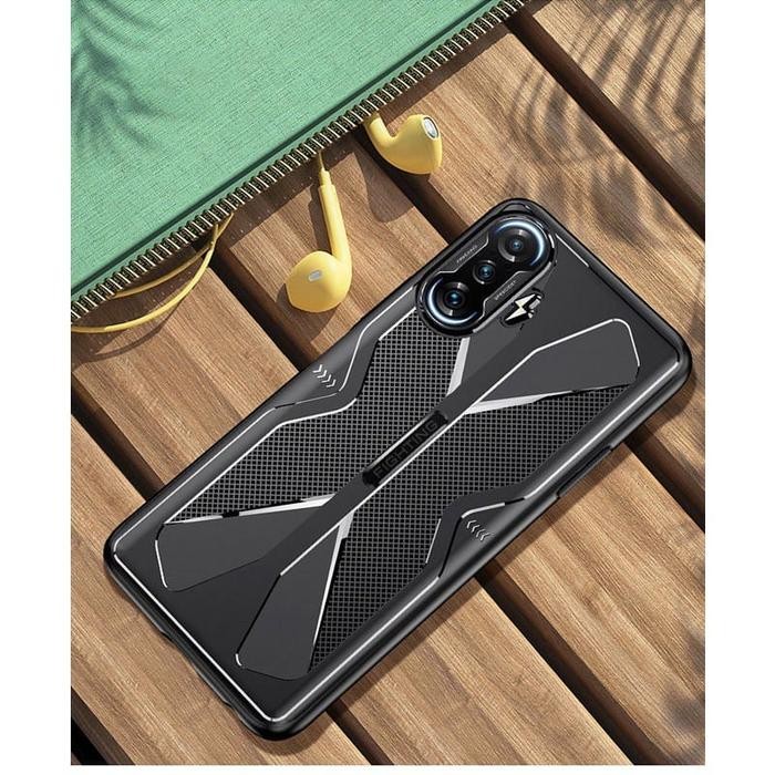 PROMO XIAOMI REDMI K40 GAMING EDITION KITPAD ARMOUR ORIGINAL SOFT CASE COVER - K40 GAMING ED, BLACK