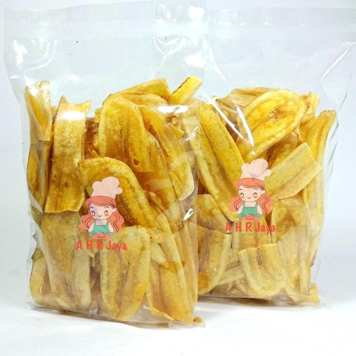 

Keripik Pisang Kepok Asin Gurih Asli Pisang Lampung isi 500gr
