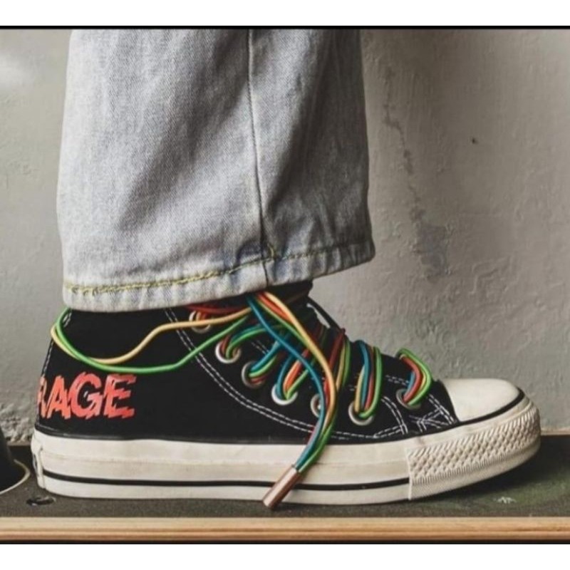 COD Laces acdc powerage / tali sepatu Converse acdc (low)special product