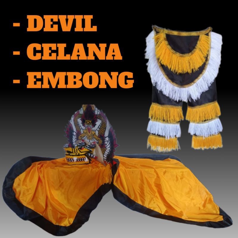 

BARONGAN DEVIL KUNING FULLSET #n6