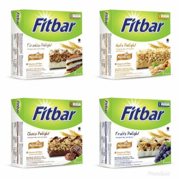 

[TERLARIS] FITBAR Snack Sehat Rendah Kalori isi 5 x 22 gram Coklat/ Tiramisu/ Fruits Delight - Choco Delight [TERLARIS ]