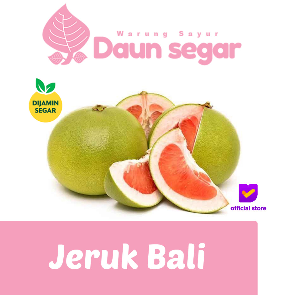 

Jeruk Bali Manis Jumbo Per-Buah Daging Tebal, Segar, & Tidak Pahit | Buah Premium Favorit