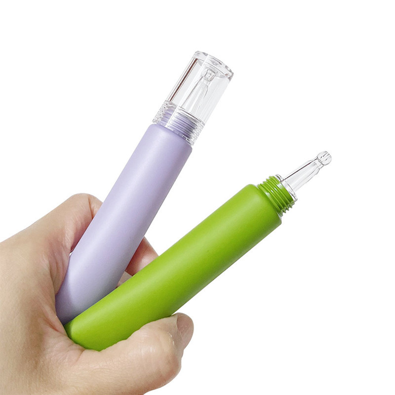 

New 10/15/20ML Empty Cosmetic Soft Tubes Acrylic Water Drop Lid Essence Oil Hyaluronic Acid Stock Gel Dropper Bottle