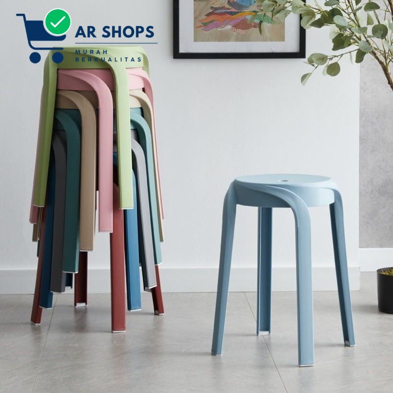 ARS Kursi Minimalis / Kursi Plastik Minimalis / Kursi Ruang Tamu Minimalis / Kursi Makan Plastik