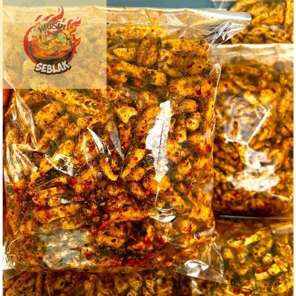 

Seblak krispi BASRENG VIRAL BANDUNG 1kg PEDAS DAUN JERUK CABE ASLI