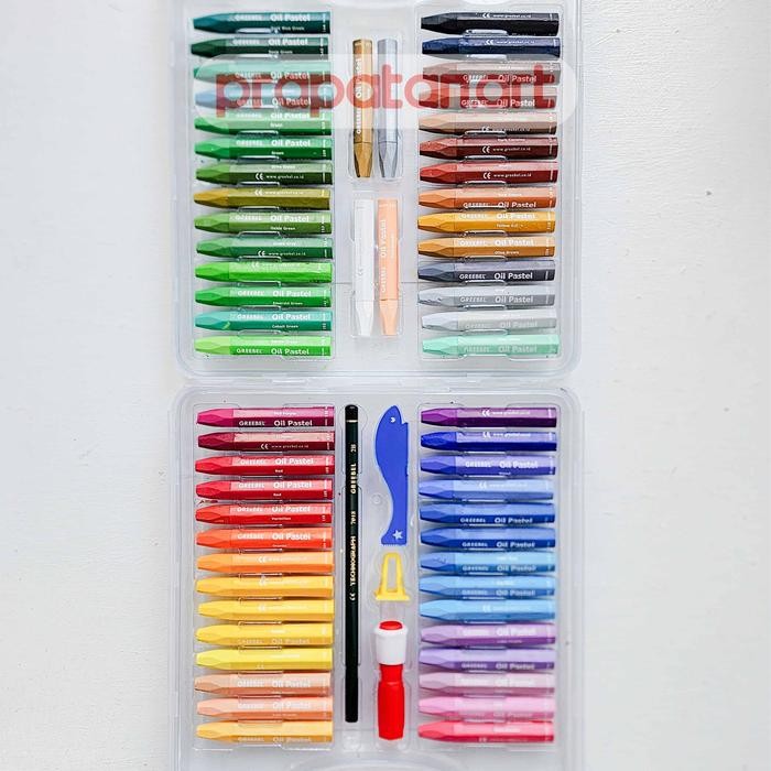 

Greebel Oil Pastel 12C-55C | Crayon Minyak - 12C