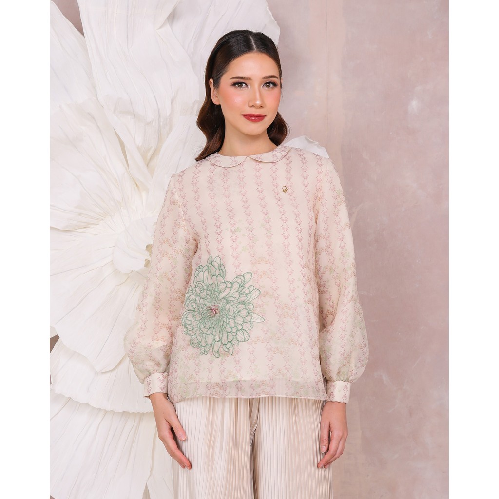 Muda Official Chrysa Blouse - Sage