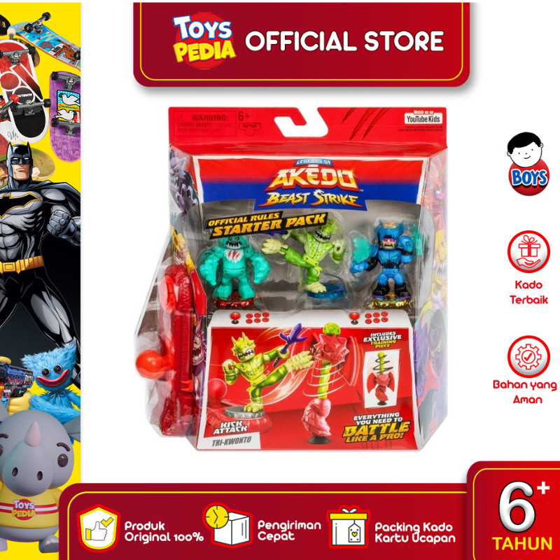 KM76TG Mainan Akedo S6 Starter Pack