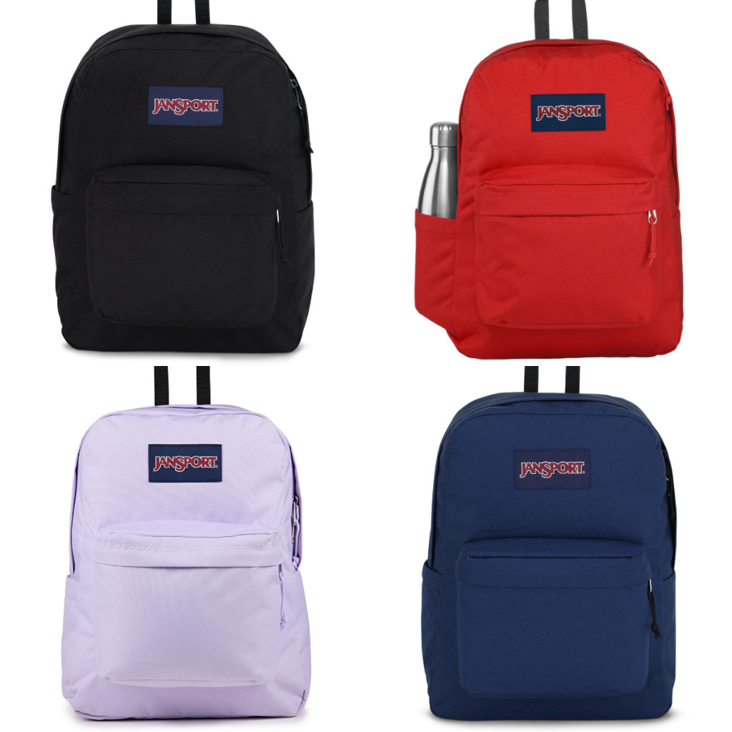 Tas Ransel Jansport Superbreak Original Backpack Pria Wanita Remaja Sekolah Kampus Kuliah Daily Casu
