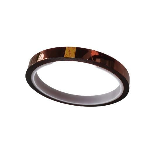 

30meter Solasi Selotip Lakban Isolasi Anti Panas Kapton Heat Resistant Tape untuk baterai - 5mm CARMUDIE