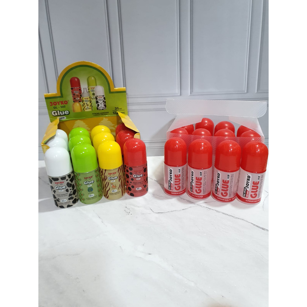 

(1pc) Liquid Glue Lem Kertas Cair Joyko GL-R35 GL-502 GL 35ml GL-50ml