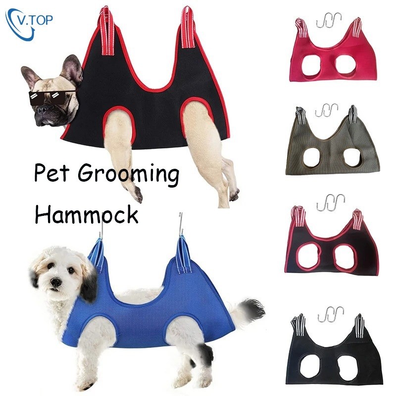 V.Top Pet Grooming Hammock Pet Hammock Tempat Tidur / Grooming Hammock Kucing