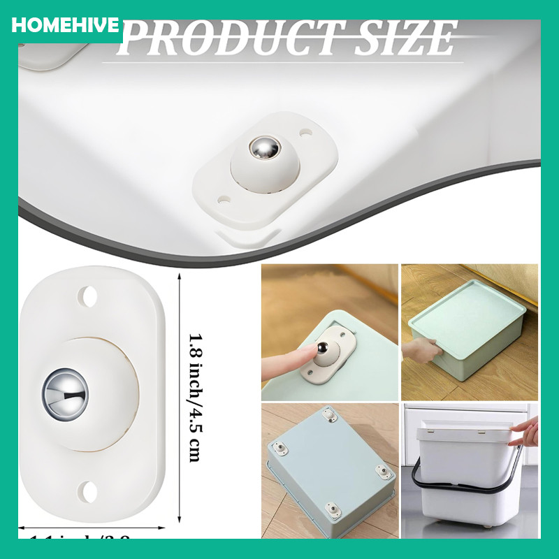 Roda Troli 360 Stainless Universal / Roda Kastor Kecil Troly / Roda / Roda Kastor Kecil Troly / Roda