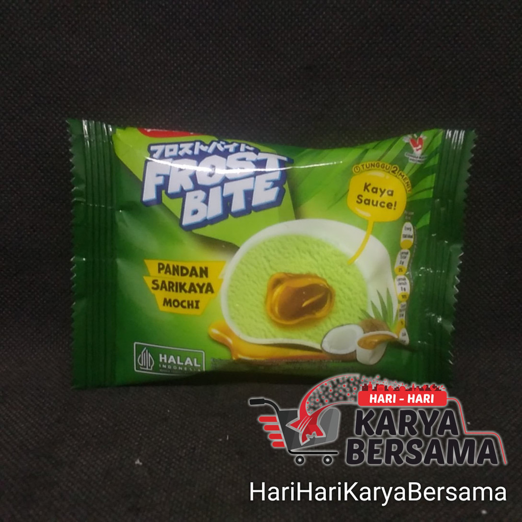

MAKANAN RINGAN ICE CREAM GLICO WINGS FROST BITE PANDAN SRIKAYA MOCHI 46GR