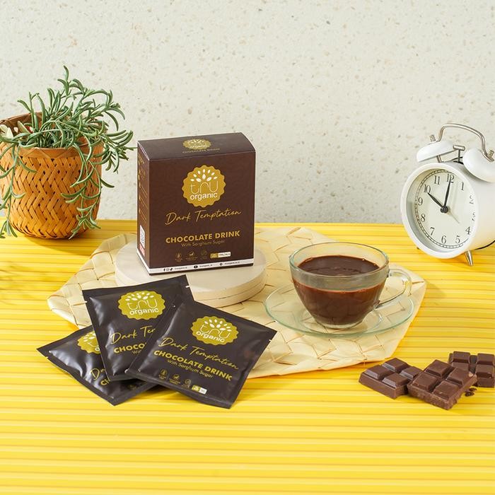 

Promo Minuman Coklat Rendah Kalori dengan Gula Sorghum | Cokelat Bubuk TruOrganic Dark Temptation Dark Chocolate Powder Drink (3 Sachet)