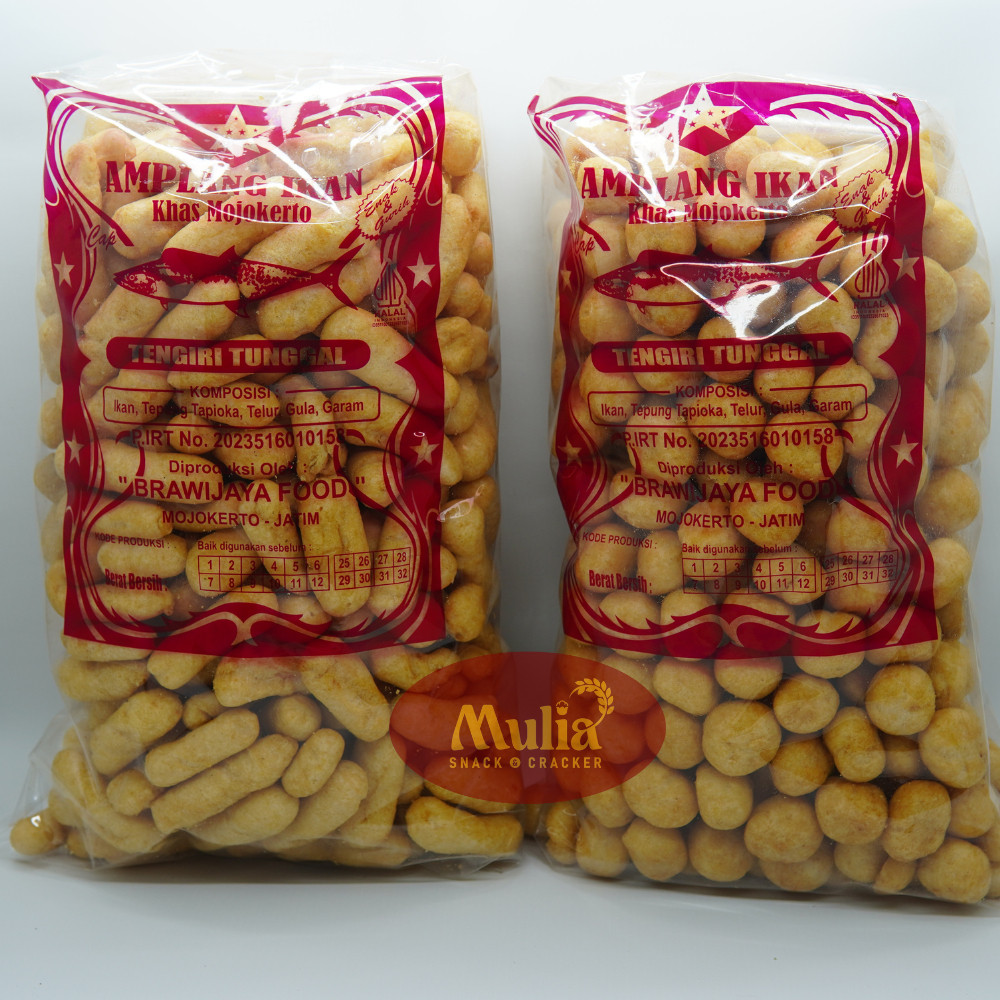 

Amplang ikan tenggiri 700GRAM / kerupuk ikan tengiri PREMIUM super enak