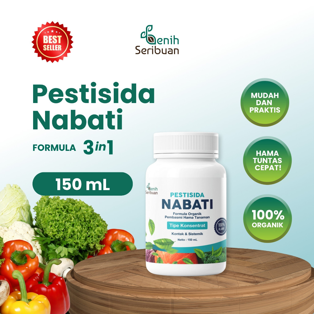 Benih Seribuan - 150ml Pestisida Nabati Pembasmi Hama Tanaman