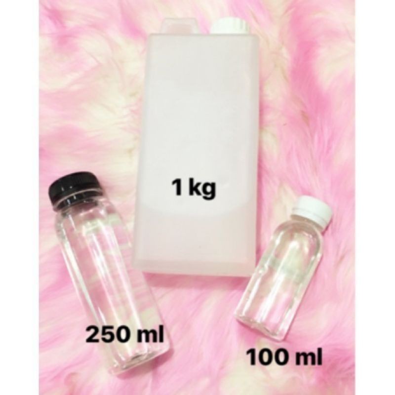 

RNL CLEAR GLUE 250 ML lem bahan super clear slime not bakery thailand