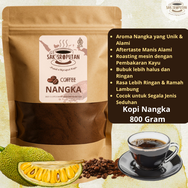 

spesial Bubuk Kopi Nangka Madu 800 Gram manis harum Nangka mantap aroma buah Nangka bubuk kopi nangka 800 Gram bubuk kopi nangka madu 800 gram bubuk kopi nangka 800 gram bubuk kopi madu bubuk kopi liberika bubuk kopi robusta mix nangka