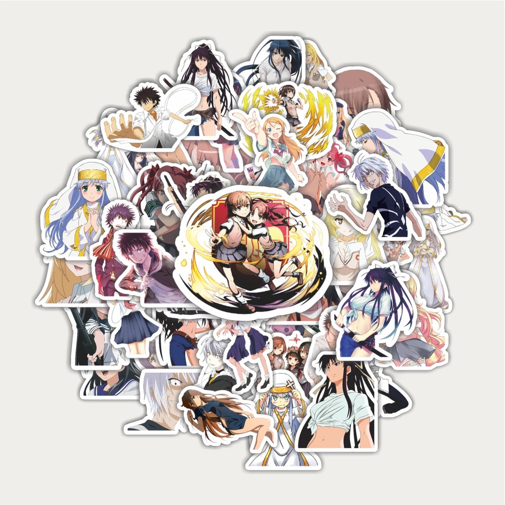

Sticker Pack Stiker Anime Series Certain Magical Index Character Mix | Sticker TUMBLR | Stiker LAPTOP KOPER HELM