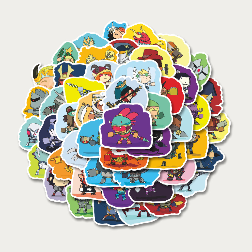 

Sticker Pack Stiker Game Series Brawlhalla Character Mix 2 | Sticker TUMBLR | Stiker LAPTOP KOPER HELM