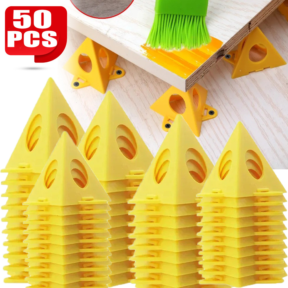 

Mini Pyramid Support Frame Tripod Woodworking Paint Stands Triangular Spray Painting Brackets Cushion Block Auxiliary Tool Sets