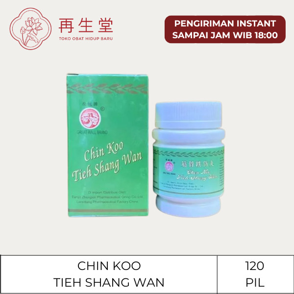 CHIN KOO TIEH SHANG WAN | JIN GU DIE SHANG TIEHTA | DIEDA CHINKOO - 120 PILL