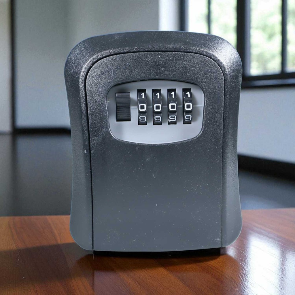 

Wufang Wall Mount Key Lock Box PVC 4 Digit Password without Dust Cover - FMW-94 -RKA14