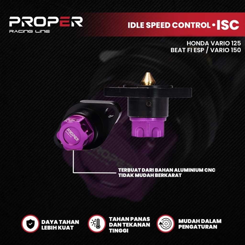 OXT.SHOP PROPER RACING LINE IDLE SPEED CONTROL ISC MANUAL LANGSAM VARIO 125 150 BEAT FI ESP ORIGINAL