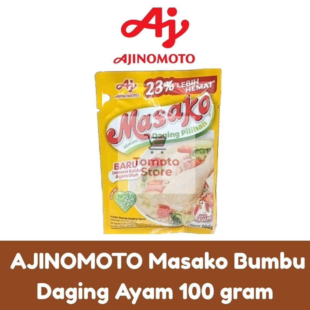 

✨ TOMOTOSTORE ✨ AJINOMOTO Masako Bumbu Rasa Ayam 100 gr