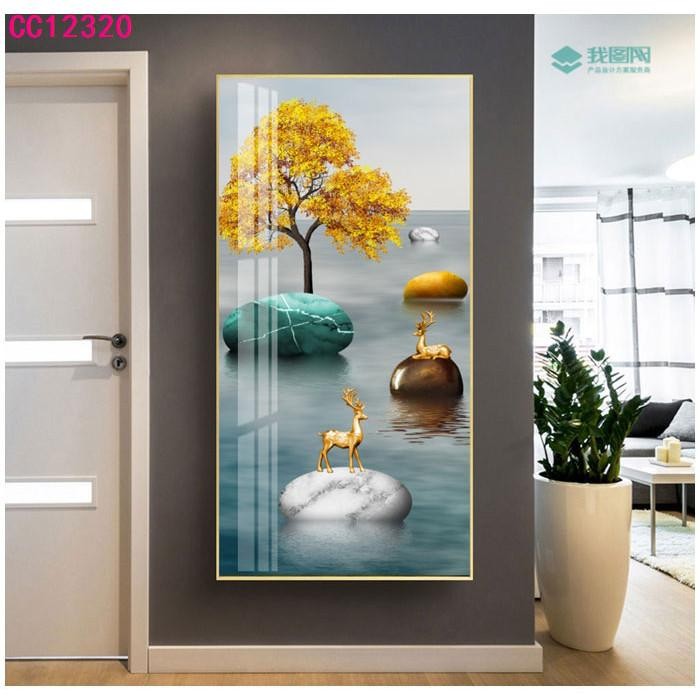 【COD】WALPAPER DINDING COSTUM, Walpaper/Lukisan berperekat, lukisan dekoratif berperekat, stiker deko