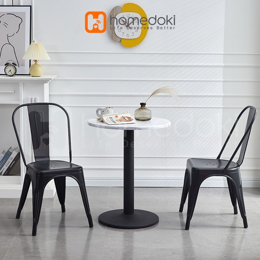 Homedoki Kursi Besi Cafe/Kursi Besi Bar/Kursi Cafe/Kursi Cafe Industrial/Kursi Besi