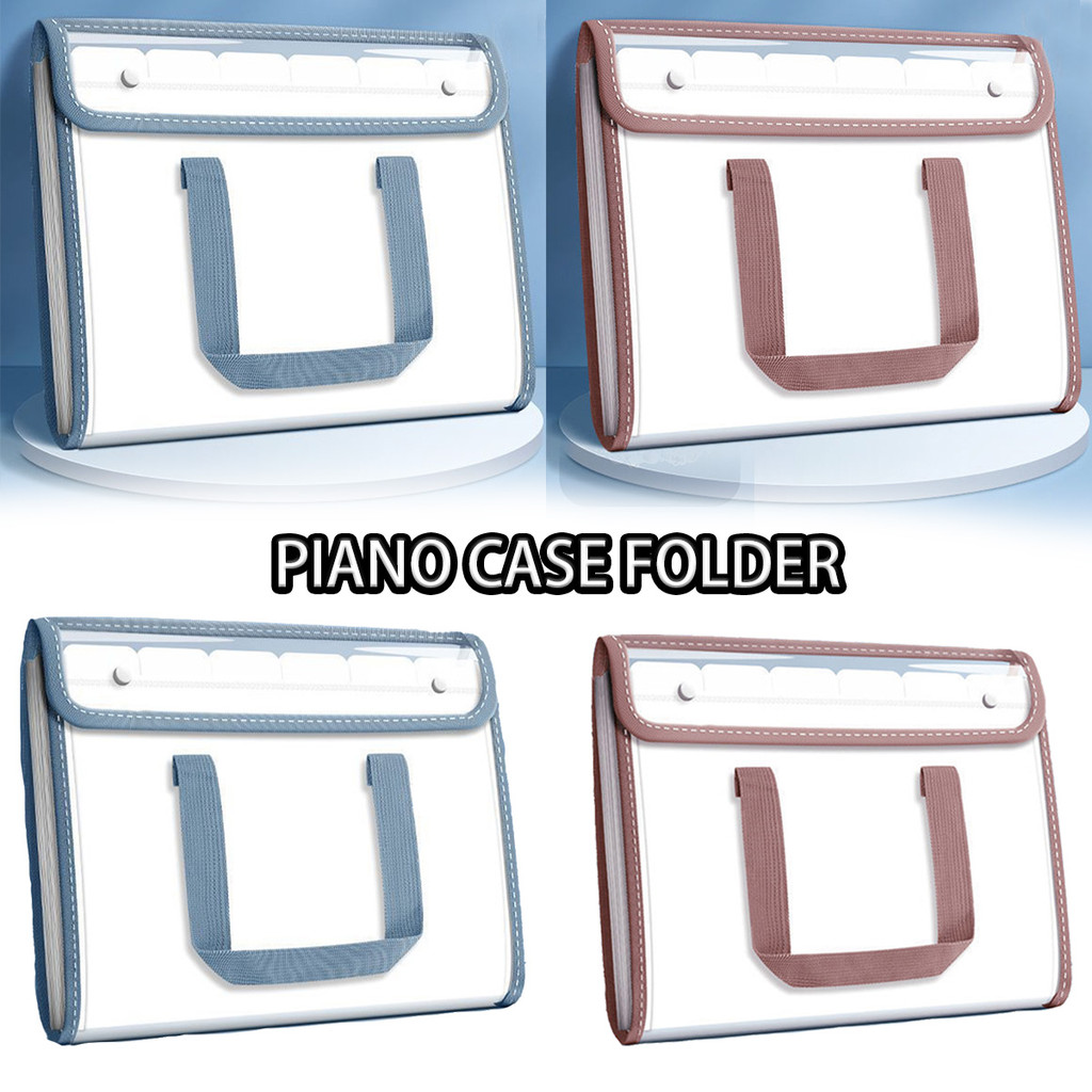 

document bag transparan 13 Sekat, document bag waterproof, file folder dokumen f4 mudah untuk mengatur dokumen Anda