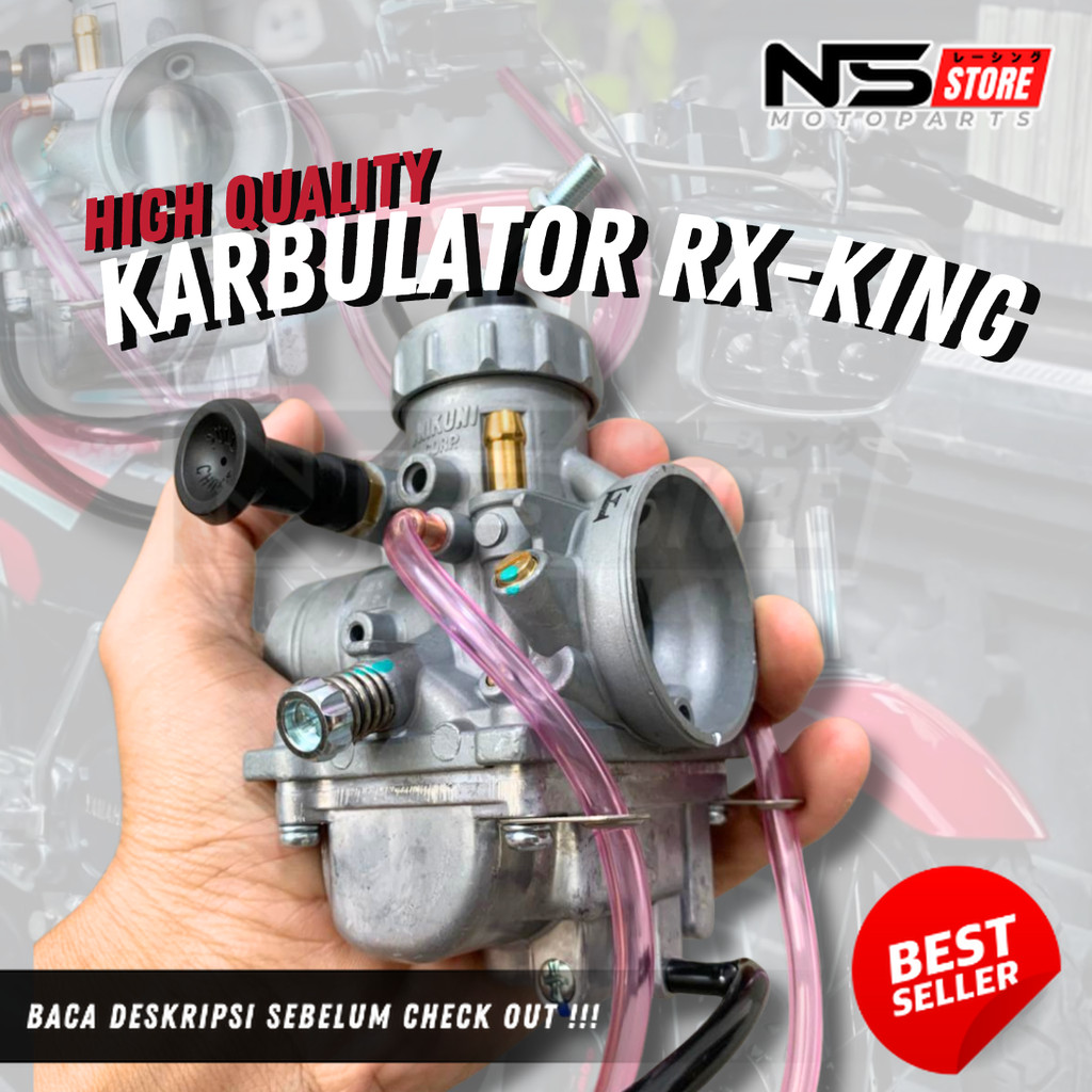 Karbu - Karburator RXZ RXKING NEW 26 Standart Japan Mikuni Corp - KARBU RXZ RX KING NEW RXK 26 MIKUN