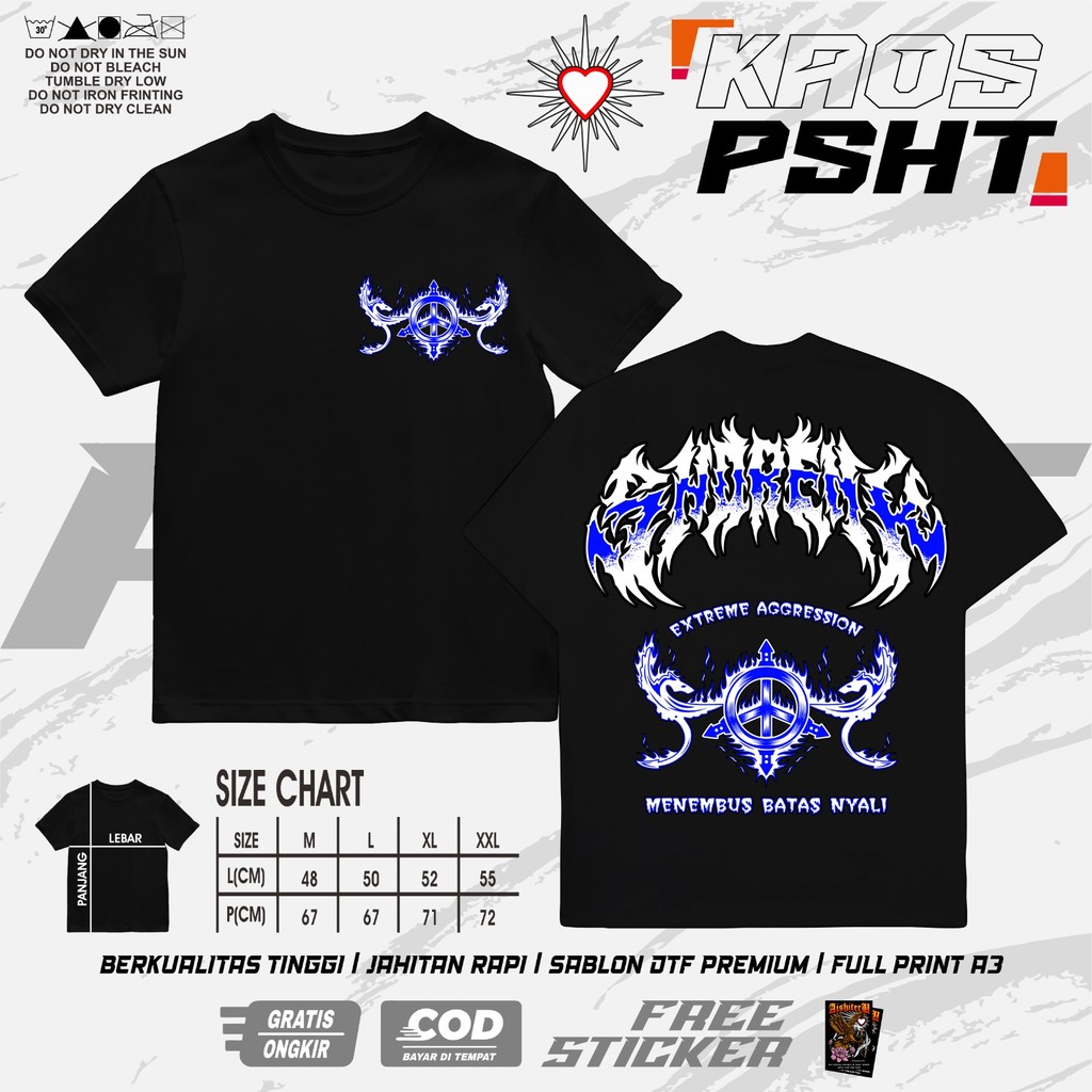 KAOS PSHT SHORENK MENEMBUS BATAS NYALI KAOS PSHT TERBARU - KAOS SH TERATE - KAOS PSHT SIMPEL - KAOS 