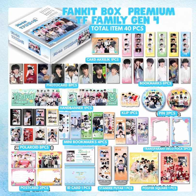 [PS] PREMIUM BLUE FANKIT BOX TF FAMILY GEN 4 MURAH BONUS BANYAK READY STOCK TERBATAS UNOFFICIAL PROD