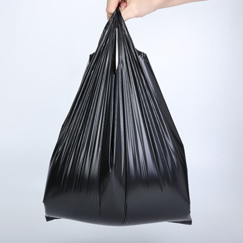 

50pc Transparent Plastic Bags Gift Plastic Shopping Bag for Small Business Store Supermarket Fruit Packaging Favors Candy Cookie