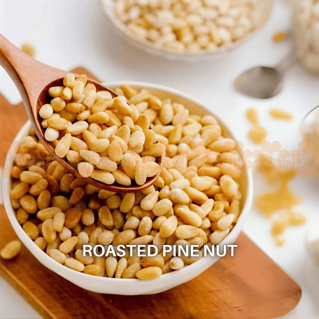 

[Nature Produced] Roasted Pine Nut Premium – Kacang Pinus Cedar Panggang | Superfood Kaya Protein