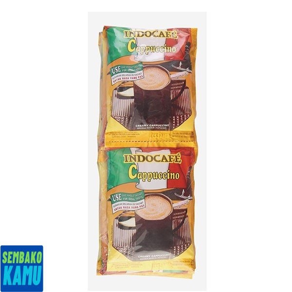 

Indocafe Cappucino 10 pcs x 25 gr - Kopi