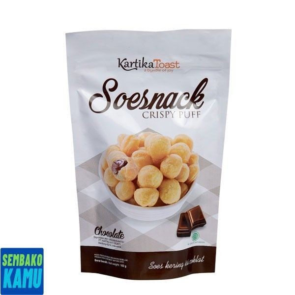 

Soes Snack Chocolate Kartika Toast 102 gr