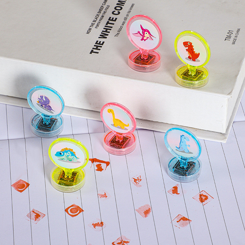 

Stempel Dinosaur Stamp Merah Dino Mini Random Acak Trex Dinosaurus Lucu Mainan Stempel A-PK002