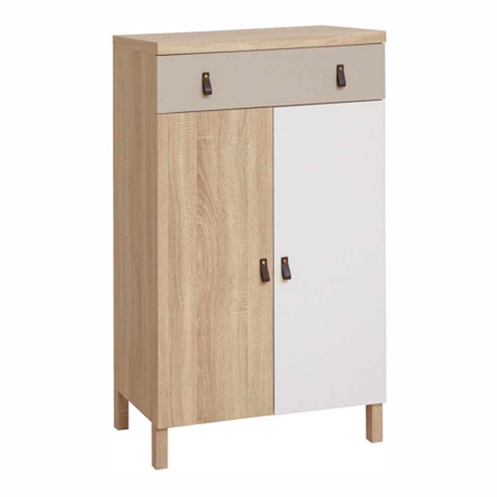 ZYO Terry - Dekoruma Lemari Sepatu 12 Pasang / Rak Sepatu Tertutup / Shoe Cabinet Particle Board - O