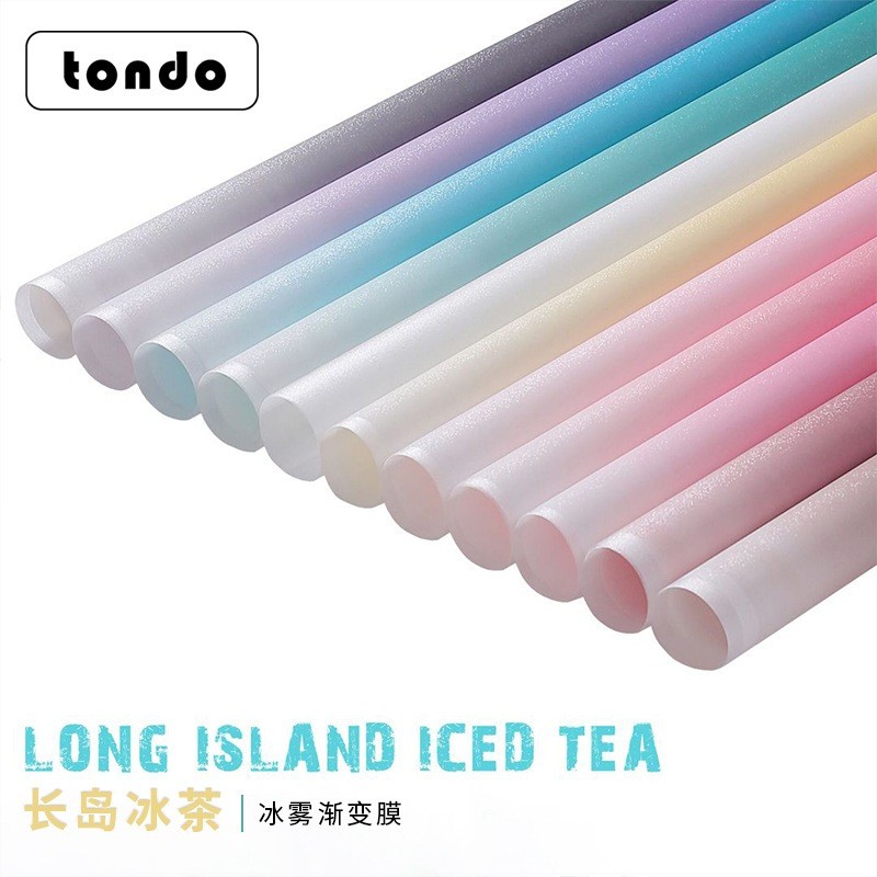 

Eden Florist Kertas Buket Cellophane Gradient Flower Wrapping Paper Florist COD KB6114