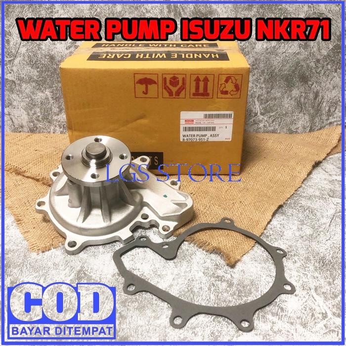 WATER PUMP ISUZU NKR71 - POMPA AIR ISUZU NKR71 - WATER PUMP NKR71