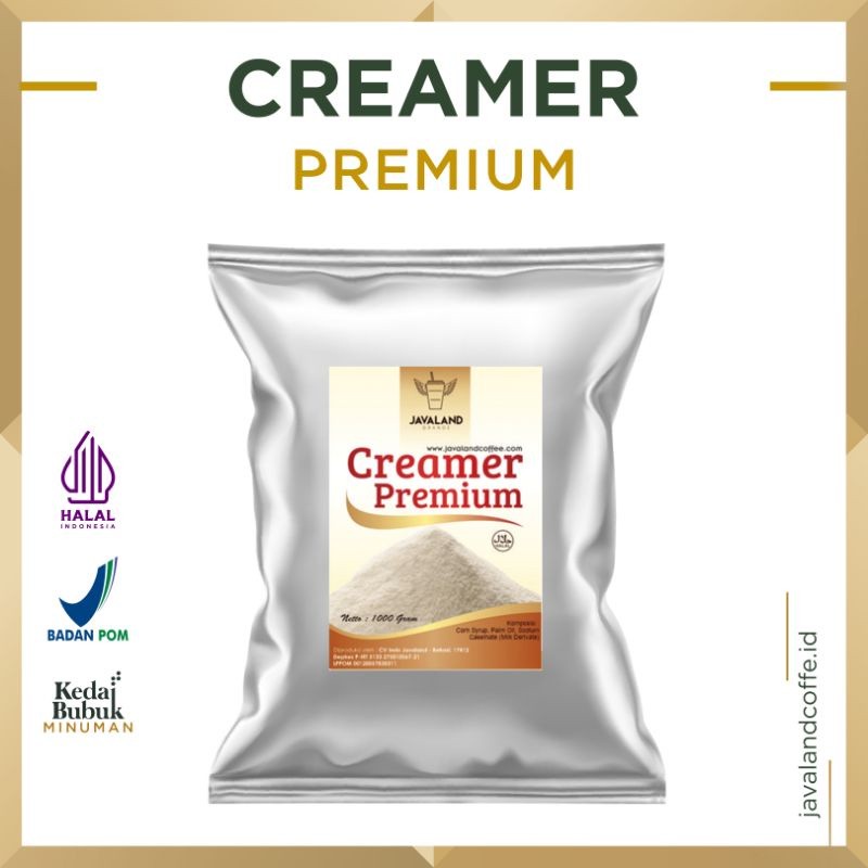

New Javaland Bubuk Creamer / Krimer 1Kg - Premium | Non Dairy | Creamy CaféPremium