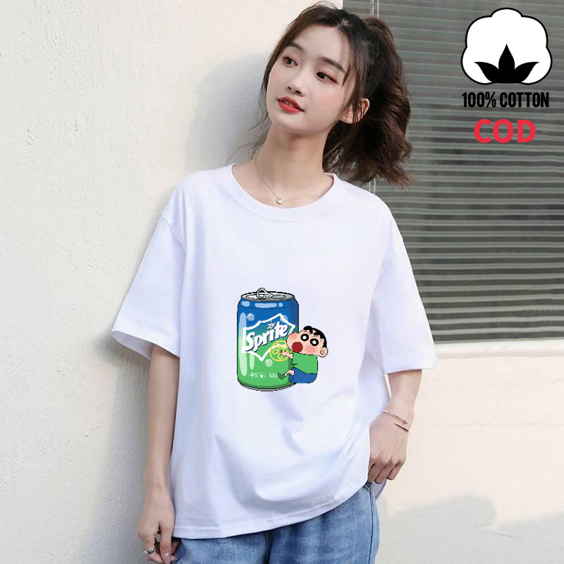 Baju Kemeja Pendek Wanita, Model Terbaru Musim Panas 2025, Lebar, Terbuat dari Katun Putih, Santai, 