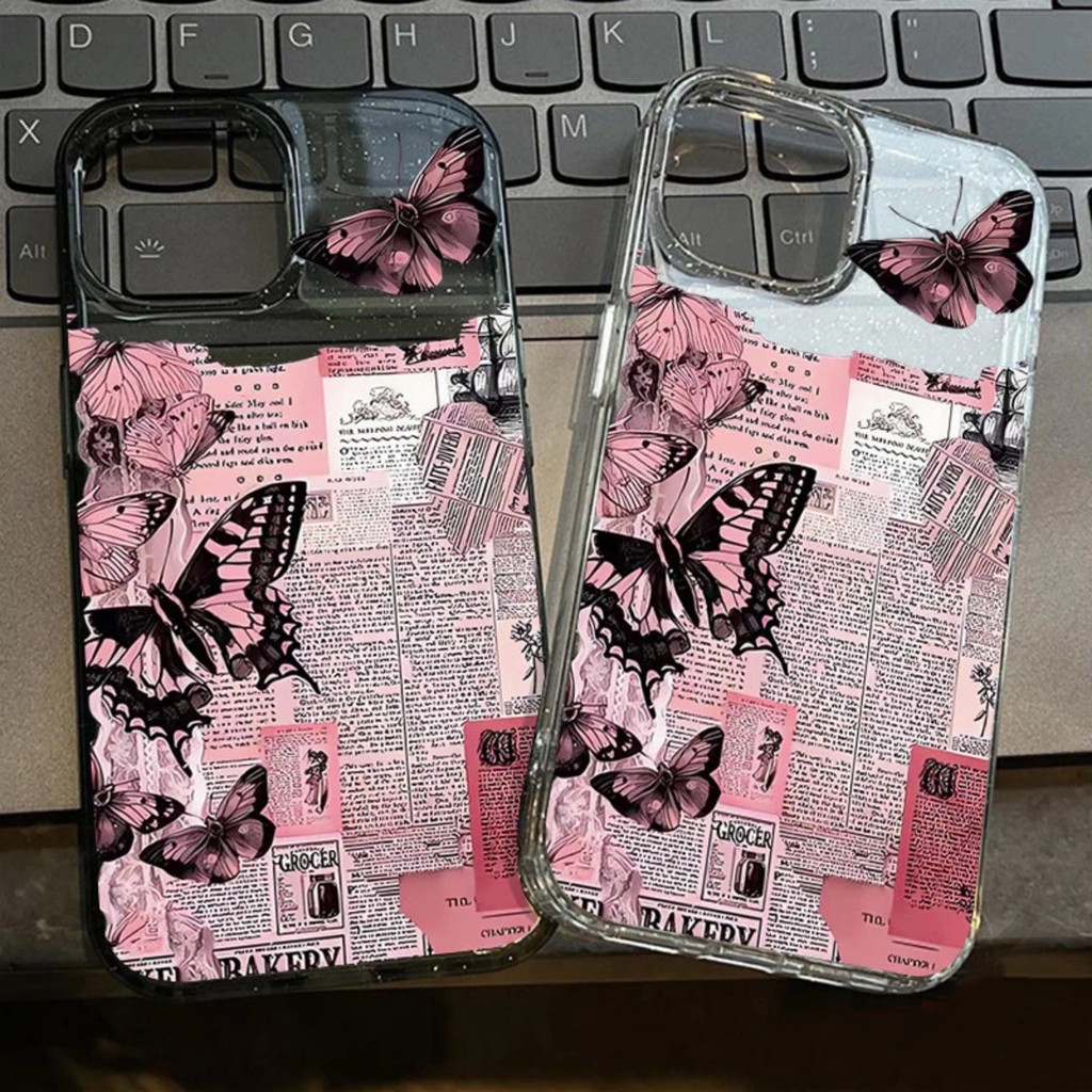 Casing Glitter Bubuk Case Realme Note 50 C67 C51 10 C21Y C51S C33 8 6 7 PRO 5i 8i 7i 6i 5 C53 C11 C5